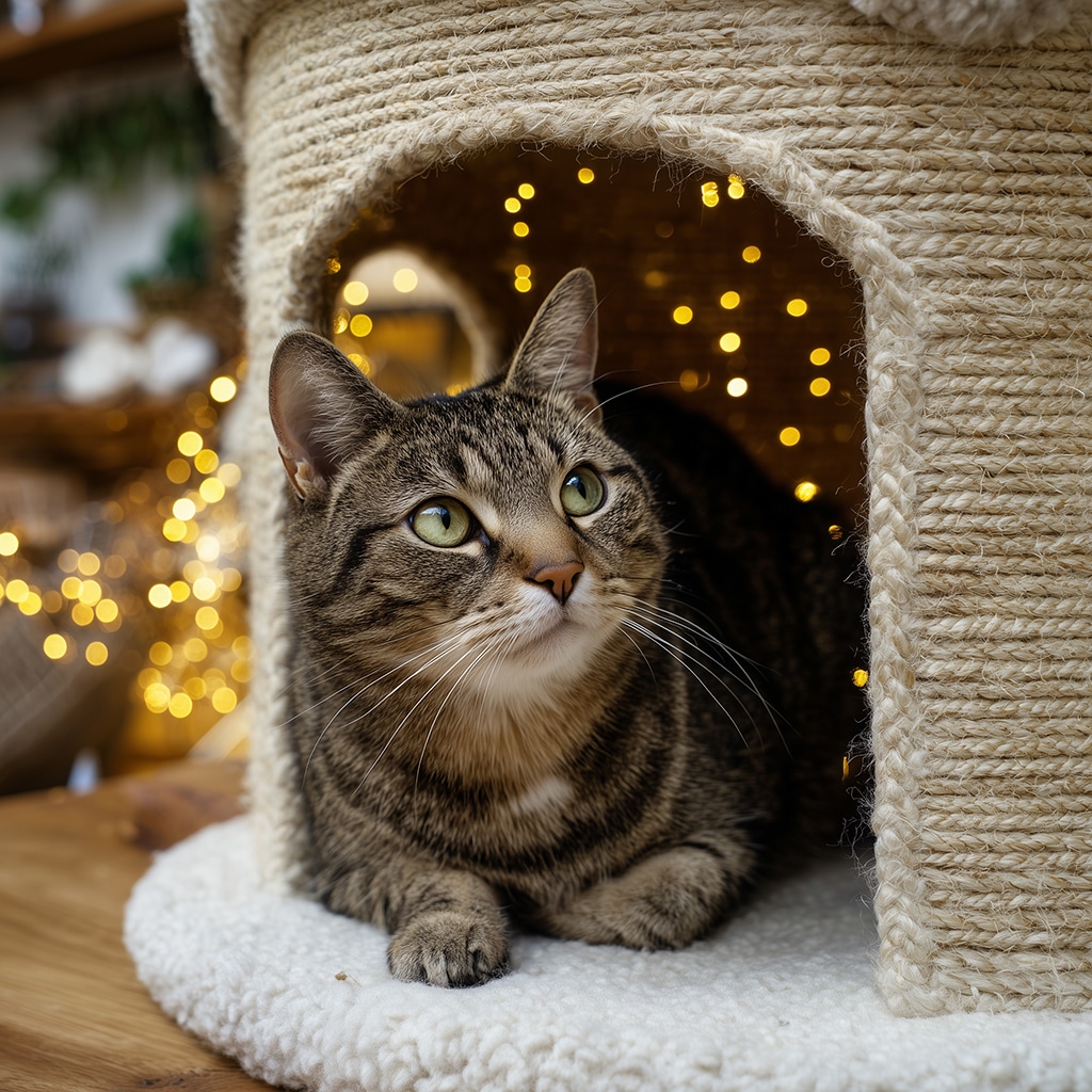 Grid website design for pet sitting cats