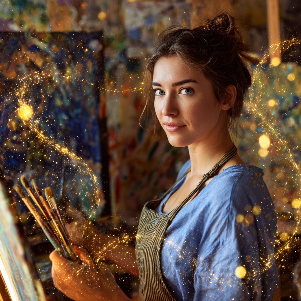 Grid website design demo artist staff picture