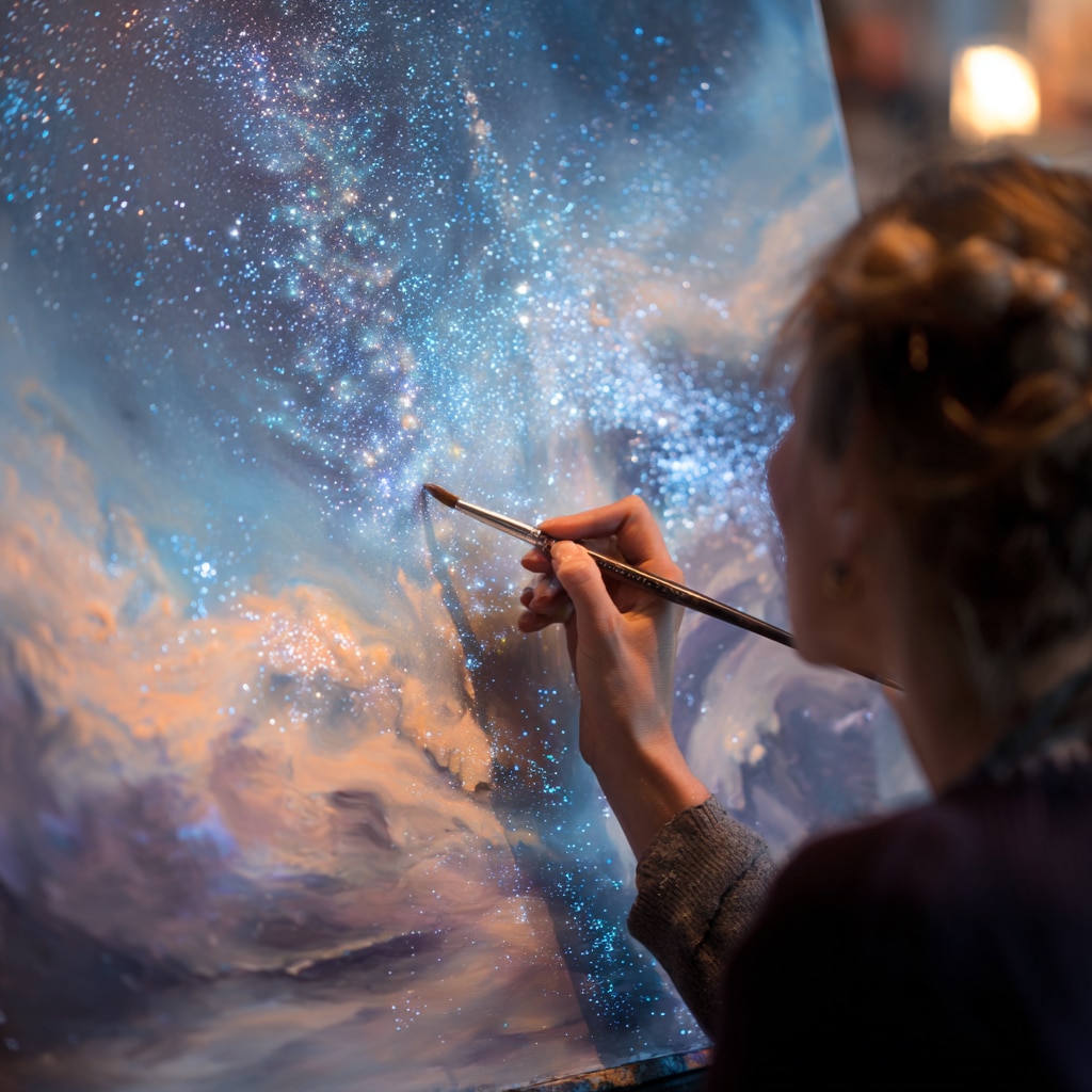 Grid website design painter services example image