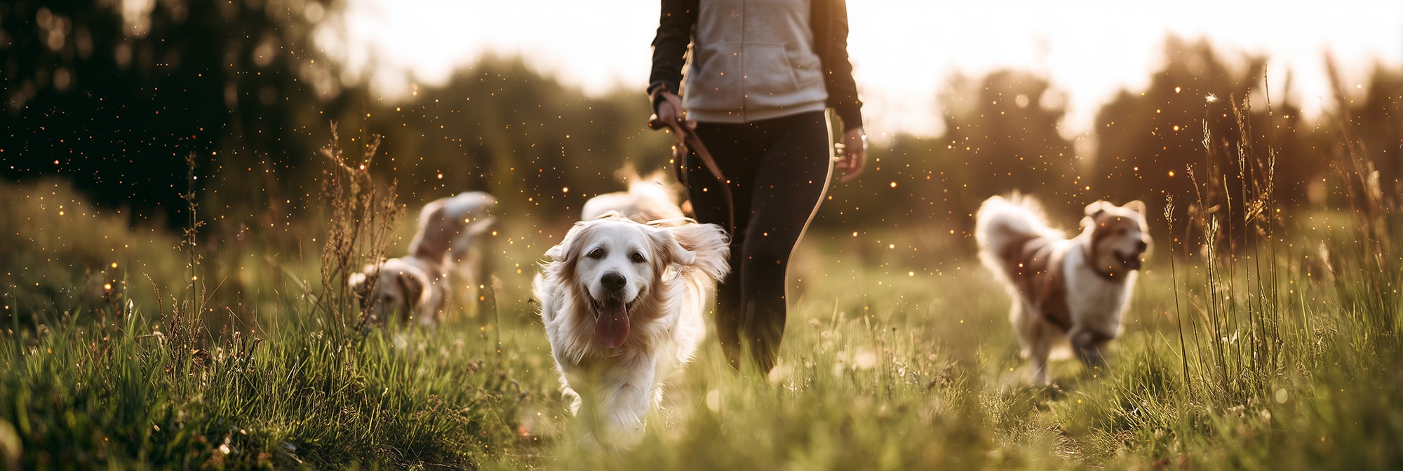 Popular dog walker web design