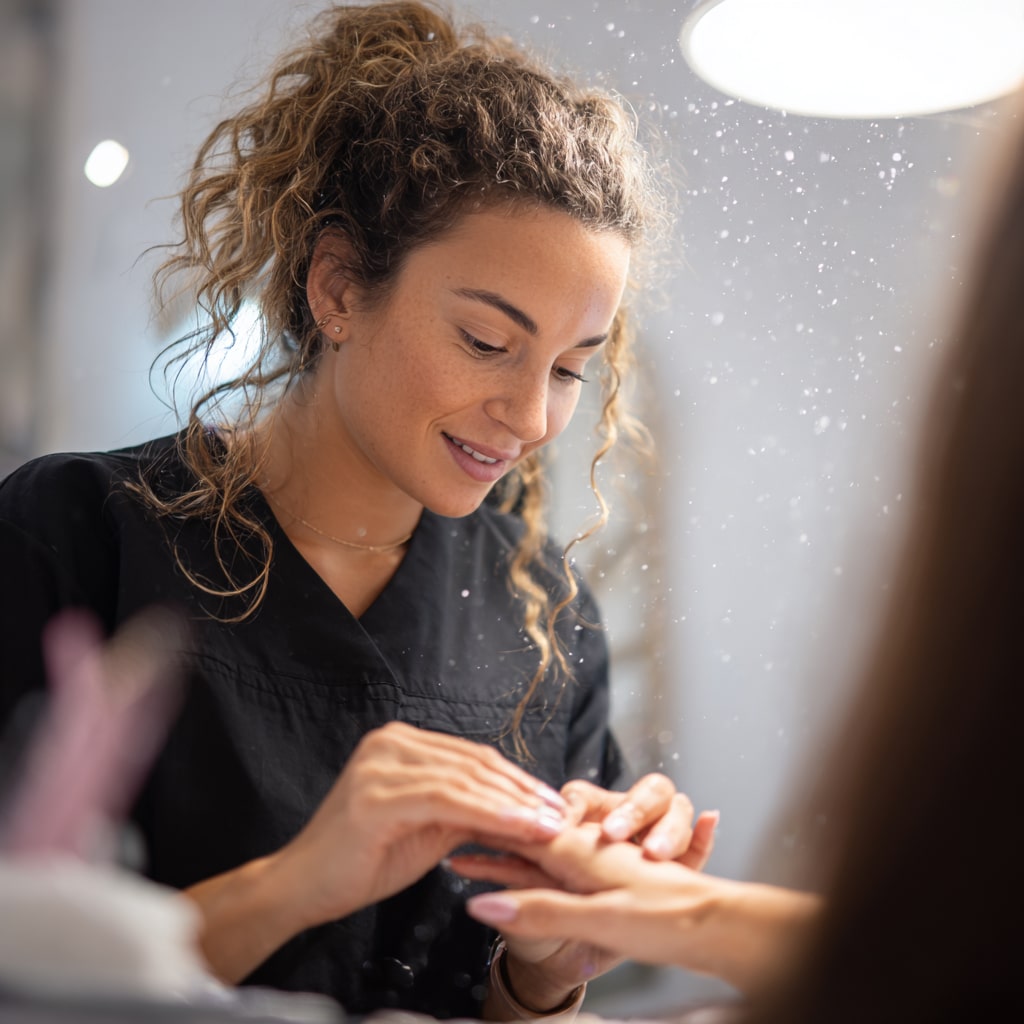 Popular website design demo beautician staff picture