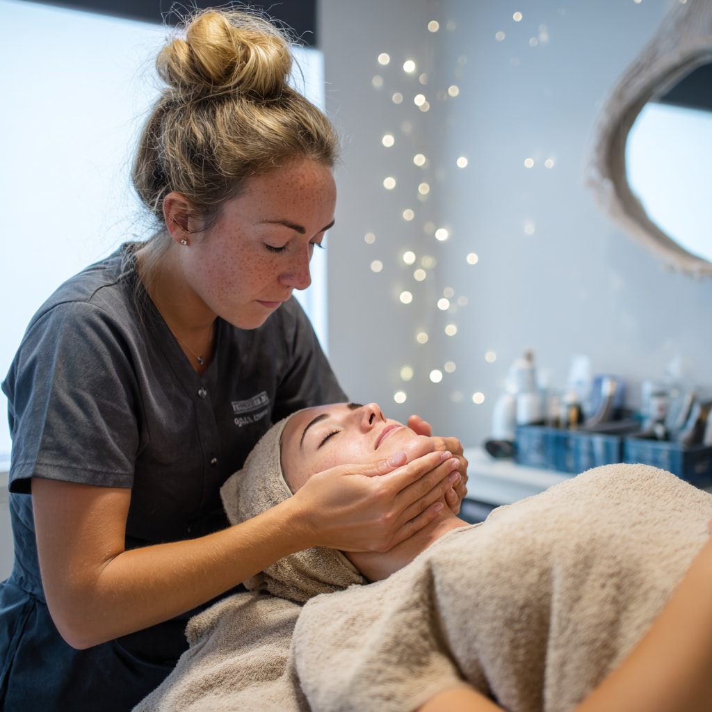 Vibrant website design beauty salon services