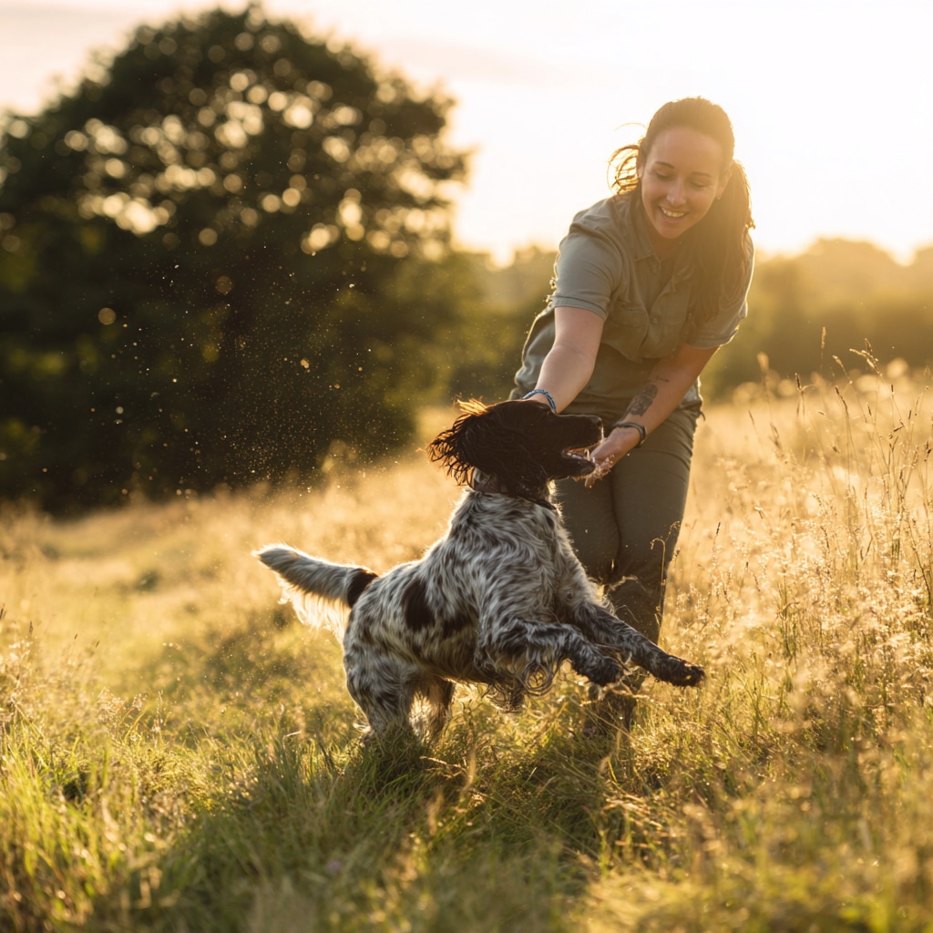 Vibrant website design dog walker services