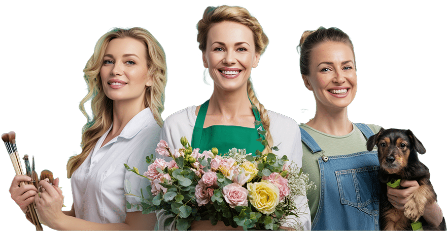 Vibrant website design for businesses