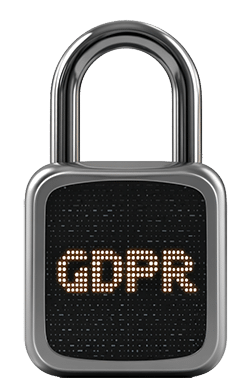 Vibrant website design privacy banner