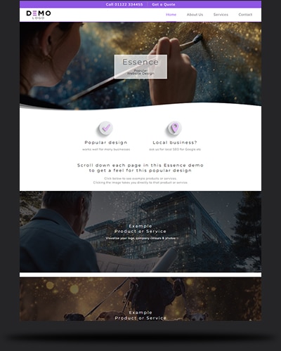 Popular website design Popular website design